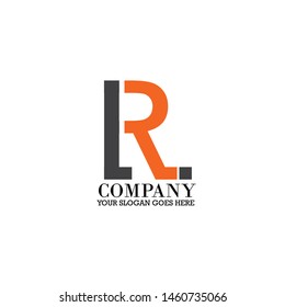 Letter R logo icon design template elements