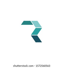 Letter R logo icon design template elements