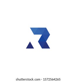 Letter R logo icon design template elements