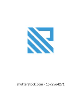 Letter R logo icon design template elements