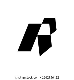 Letter R logo. Icon design. Template elements - vector sign