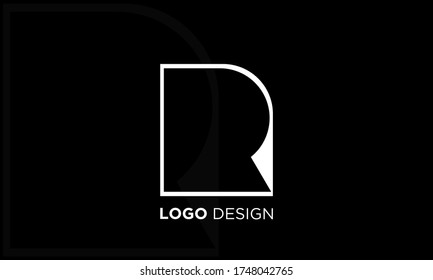 Letter R logo icon design template elements
