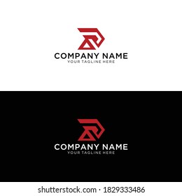 Letter R logo icon design template elements