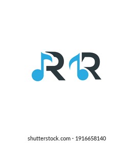 Letter R logo icon design template	
