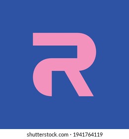 Letter R logo. Icon design. Template elements - vector sign