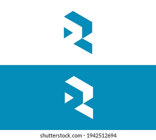 Letter R logo icon design template elements