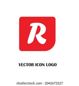 Letter R logo icon design template elements