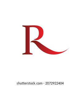 Letter R logo icon design element template