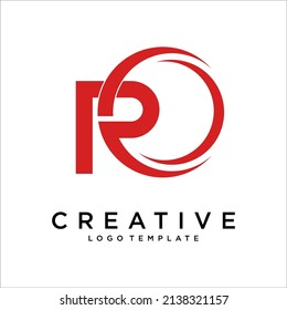 Letter R logo icon design template elements vector