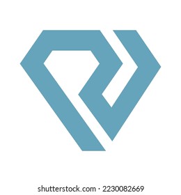 Letter R logo icon design illustration