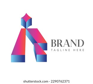 Letter R logo icon design template elements. Usable for Branding, Business and Technology Logos.