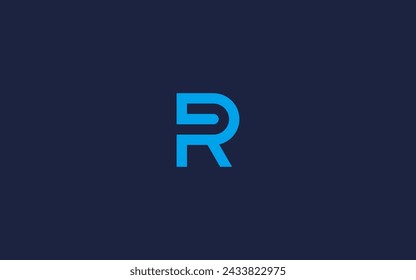 letra r logo icono diseño vector diseño plantilla inspiración