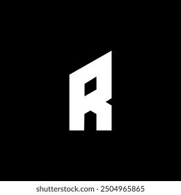 Elementos de Plantilla de diseño de icono de logotipo de letra R