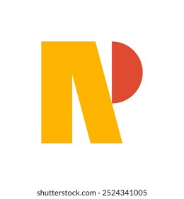 Letter R logo. Icon design. Template elements. Geometric abstract logos