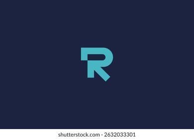 letter r logo icon design template with vector arrow inspiration logo