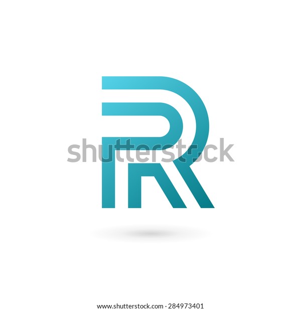 Letter R Logo Icon Design Template Stock Vector Royalty Free Shutterstock