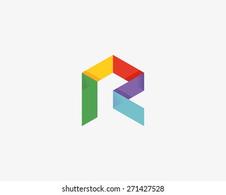 Letter R logo icon vector design