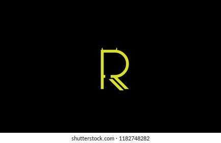 letter r logo for illustration or logo design use