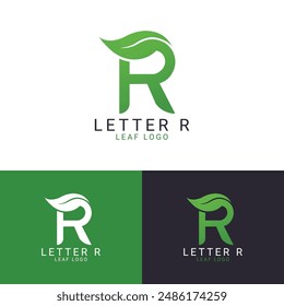 Letter R Logo - R Leaf Logo for Your Business