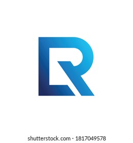 R Logo Icon Letter Template Design Stock Vector (Royalty Free) 327570158