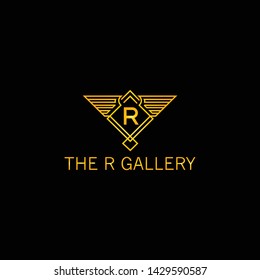 Letter R logo set- Vector