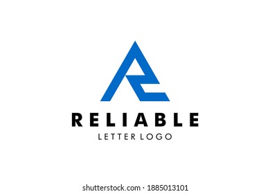 Letter R Logo : Suitable for Company Theme, Architecture Construction Theme, Technology Theme, Initial Theme, Infographics and Other Graphic Related Assets.