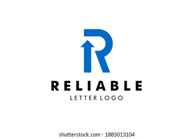 Letter R Logo : Suitable for Company Theme, Logistic Shipping Theme, Technology Theme, Initial Theme, Infographics and Other Graphic Related Assets.