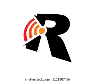Letter R Logo Symbol Template Design Vector, Emblem, Design Concept, Creative Symbol, Icon