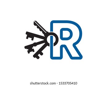 Letter R logo or symbol template design