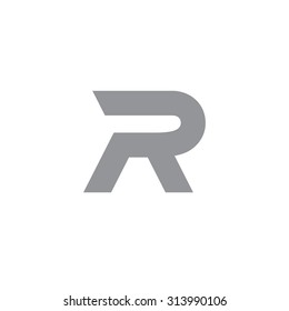 Letter R logo / symbol - vector icon