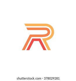 Letter R logo / symbol - vector icon
