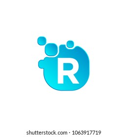letter R logo template