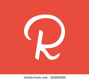 Letter R logo template