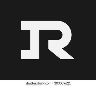 Letter R logo template