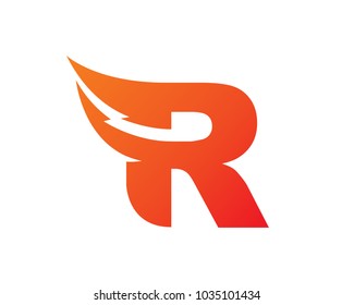 Letter R Logo Template Design Vector, Emblem, Design Concept, Creative Symbol, Icon