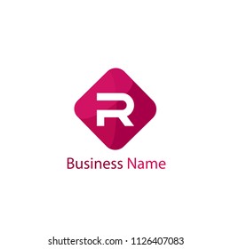 Letter R Logo Template Design