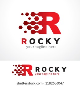 Letter R Logo Template Design Vector, Emblem, Concept Design, Creative Symbol, Icon