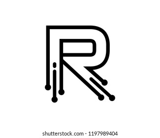 Letter R Logo Template Design Vector, Emblem, Concept Design, Creative Symbol, Icon
