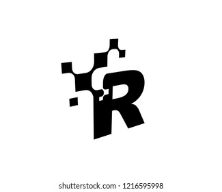 Letter R Logo Template Design Vector, Emblem, Concept Design, Creative Symbol, Icon
