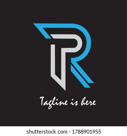 Vector de diseño de plantillas de logotipos de letras R, Emblem, diseño de conceptos, símbolo creativo, icono