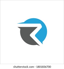 Letter R Logo Template Design Vector Illustration .