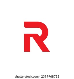 Letter R Logo Template Design Vector
