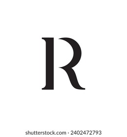 Letter R Logo Template Design Vector