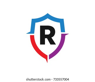 Letter R Logo Template Design Vector, Emblem, Design Concept, Creative Symbol, Icon