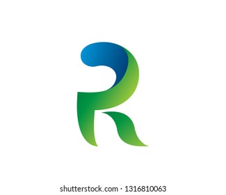 Letter R Logo Template, Icon, Symbol - Vector