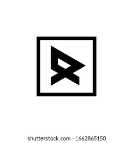 Letter R logo Template Vector