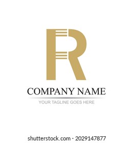 Letter R Logo Template vector icon design