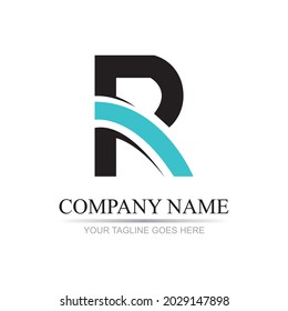 Letter R Logo Template vector icon design