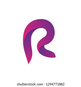 Letter R Logo Vector