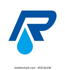 letter R logo vector.